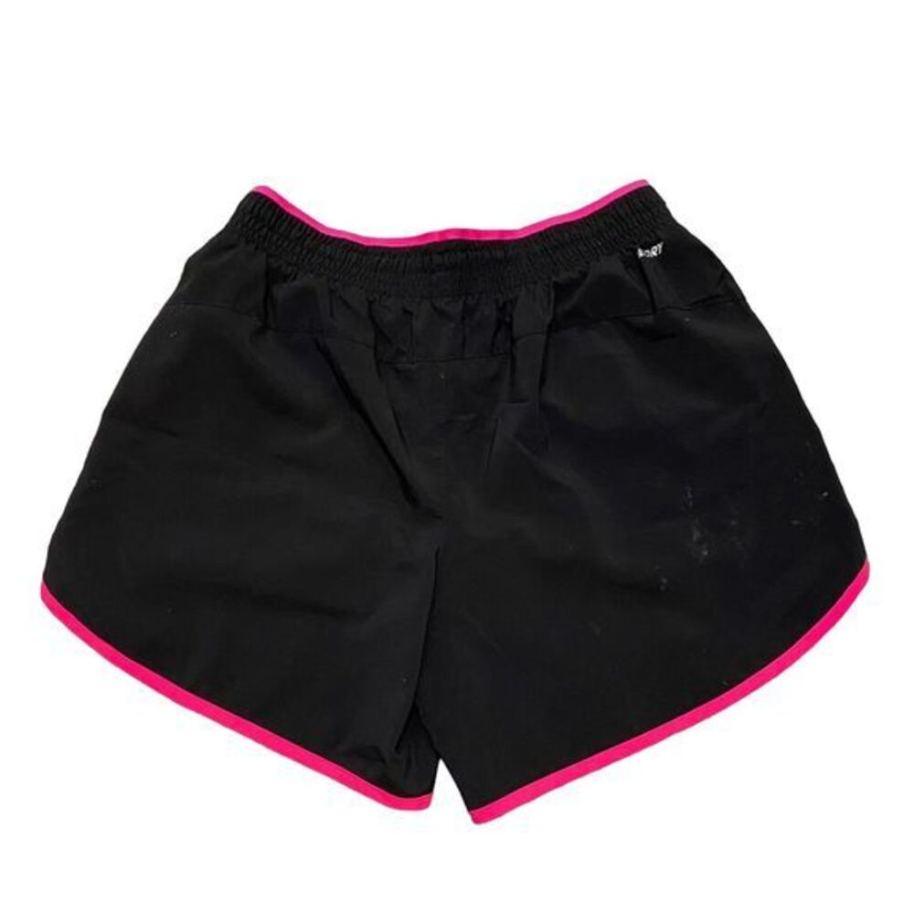 New Balance Women's Black Athletic Shorts with Pink Trim Size S